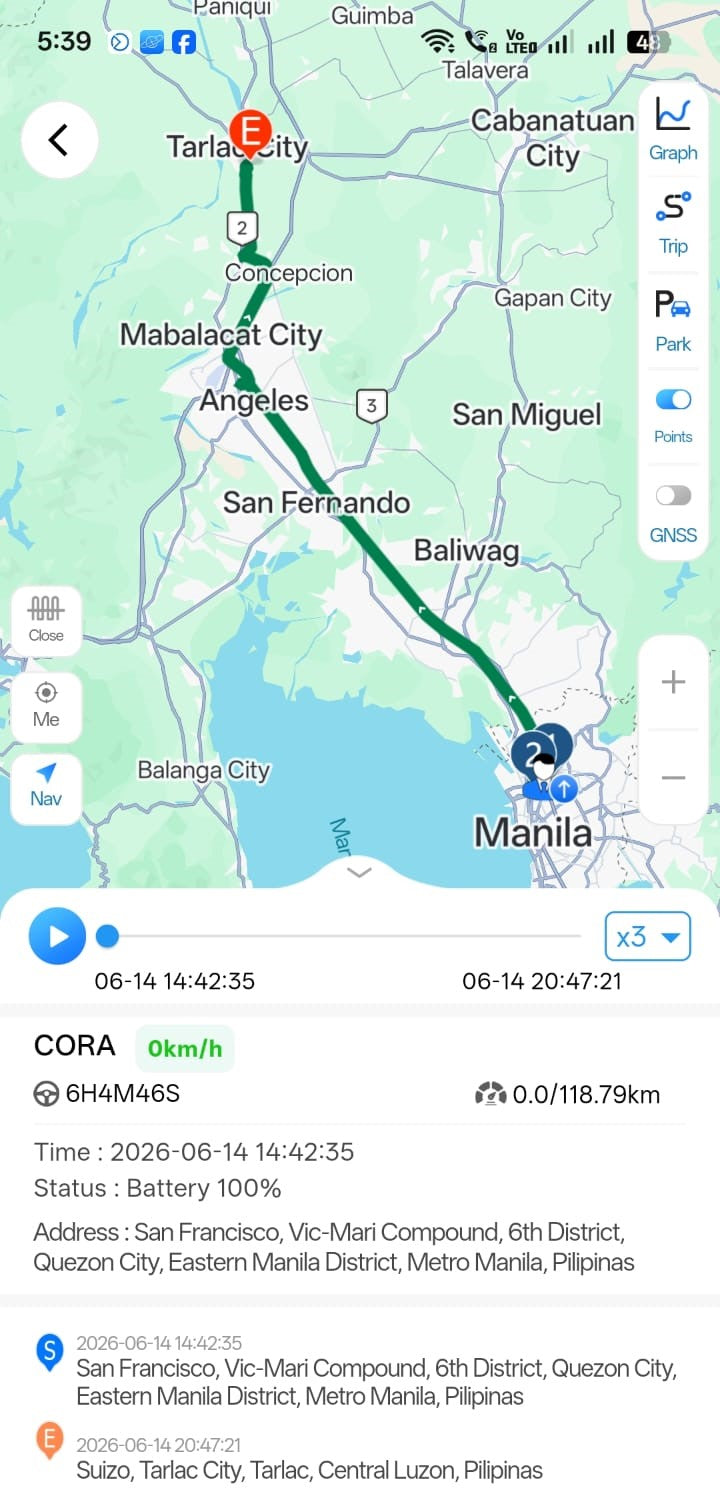 ROUTE HISTORY