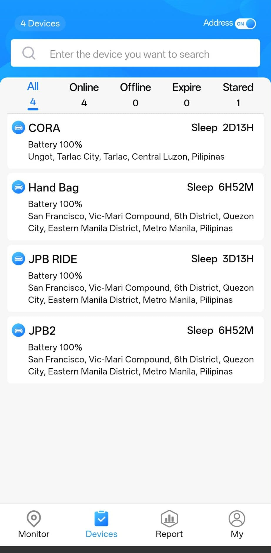 DEVICE GROUP LIST