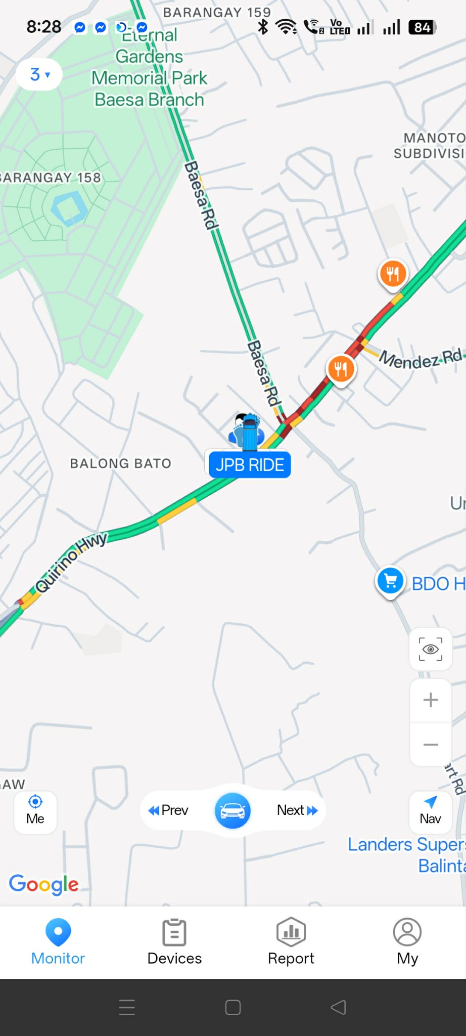 REAL-TIME TRAFFIC DATA